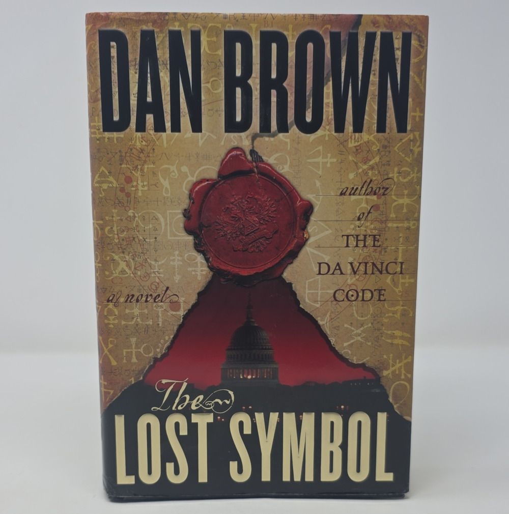 Dan Brown The Lost Symbol Hardcover w/ Dust Jacket - Robert Langdon 2009